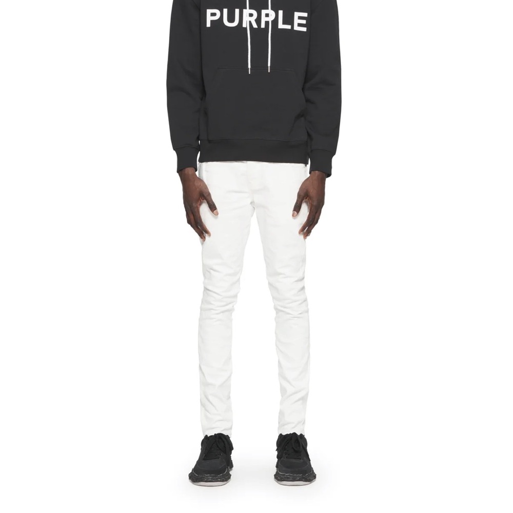 Purple Brand White Slim‎ Fit Low Rise Men’s Jeans Size 36 New